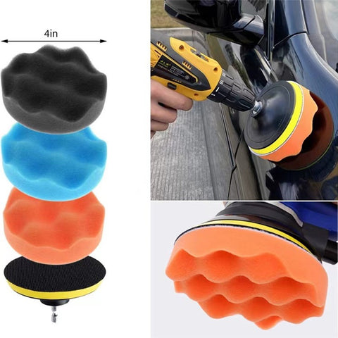 32Pcs / Set Car Cleaning Kit Car Interior Washing Tool Set Drill Brush Attachment Gifts for Cleaning Wheels, Interior, Exterior