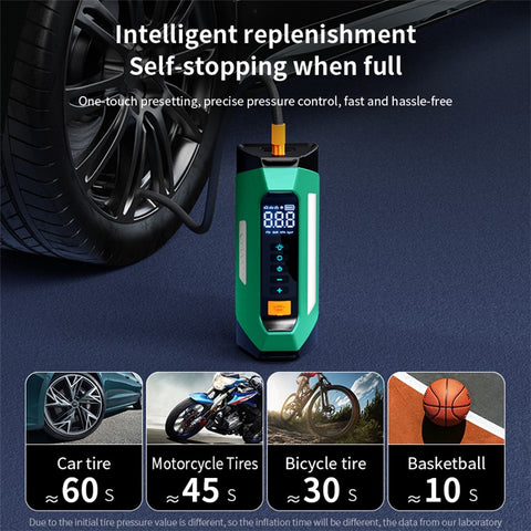 PS-219 All-in-One Emergency Start 6000mAh Battery Power Supply Vehicle Air Pump