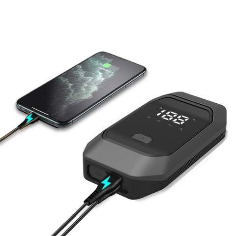 JP01 12V 8000mAh Car Emergency Jump Starter with LED Light, Power Band Function