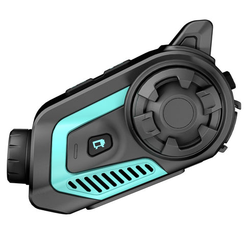 S40 Motorcycle Intercom Waterproof Bluetooth-compatible Motorbike Helmet Interphone Video Recorder