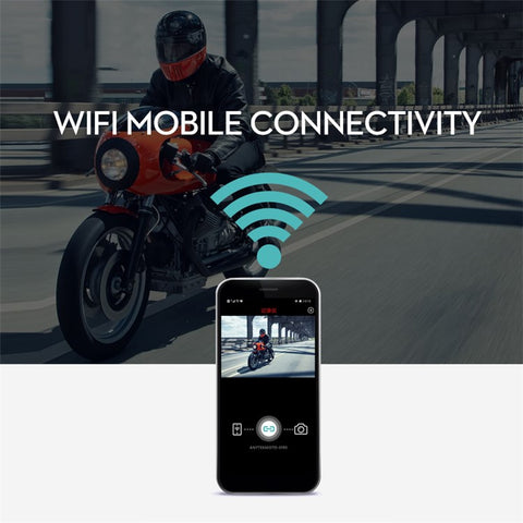 S40 Motorcycle Intercom Waterproof Bluetooth-compatible Motorbike Helmet Interphone Video Recorder