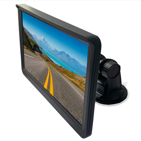 RH-702A Car Rear View Backup Round Camera Truck Vehicle Parking Reverse System 7'' Screen Monitor Kit 12V 24V