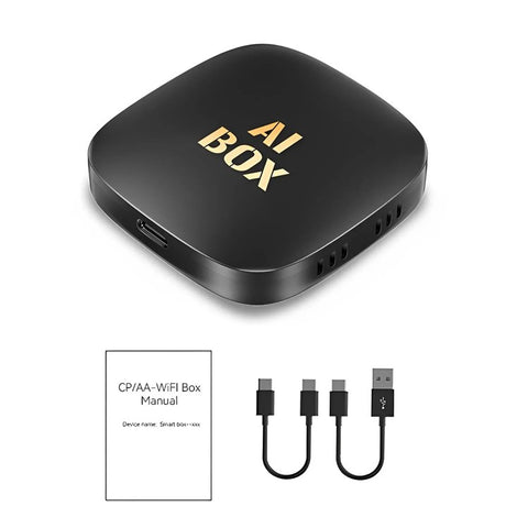 Android 13 Carplay Smart AI Box Wireless Carplay / Android Auto Adapter Built-In Netflix / Youtube, 2+32G