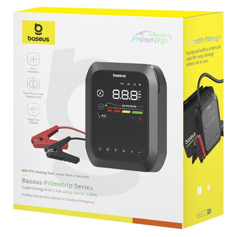 BASEUS Super Energy Series 4-in-1 Car Jump Starter 1200A Emergency Power Supply