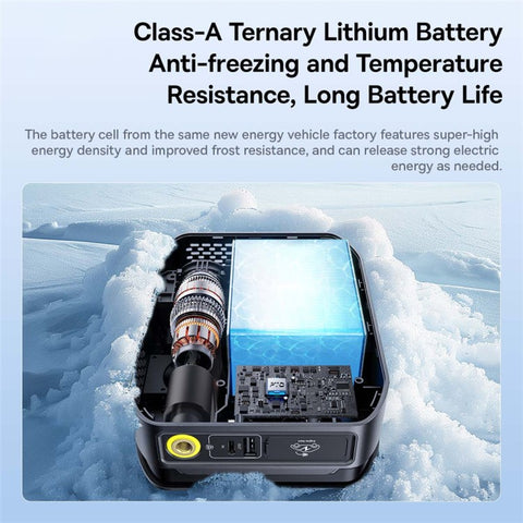 BASEUS Super Energy Series 4-in-1 Car Jump Starter 1200A Emergency Power Supply