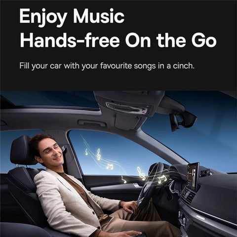 BASEUS Safe Journey Series Wired to Wireless Carplay Adapter with USB-C + US