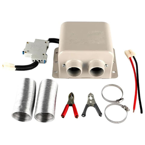 12V 600W Dual Hole Car Heater Window Defrosting Defogging Vehicle Interior PTC Heater