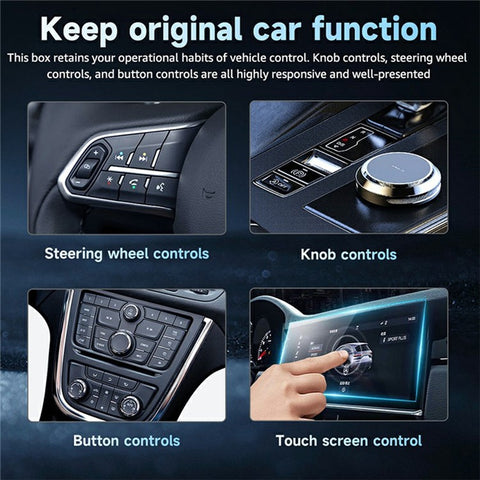 2-in-1 Carplay Android Auto USB Adapter OTA Upgrade Plug and Play Wired to Wireless Dongle Box