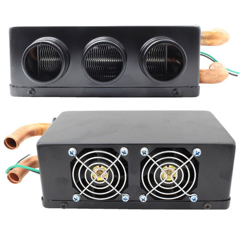 Three Hole Car Water Heater Window Defrosting Defogging Vehicle Interior Heater