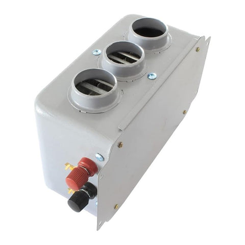 Three Hole Car Water Heater Window Defrosting Defogging Vehicle Heating Fan