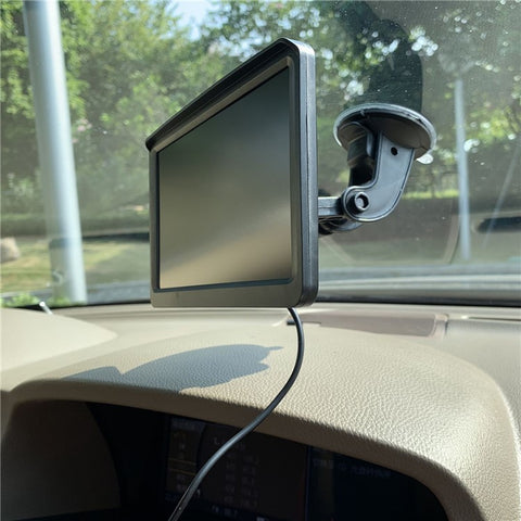 RH-702D HD 7'' Large Screen LCD Display Monitor 12V 24V Car Parking Reversing 8-LED Rear Camera Kit