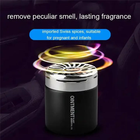 Car Solid Perfume Ornament Natural Scent Vehicle Air Freshener Solid Perfume