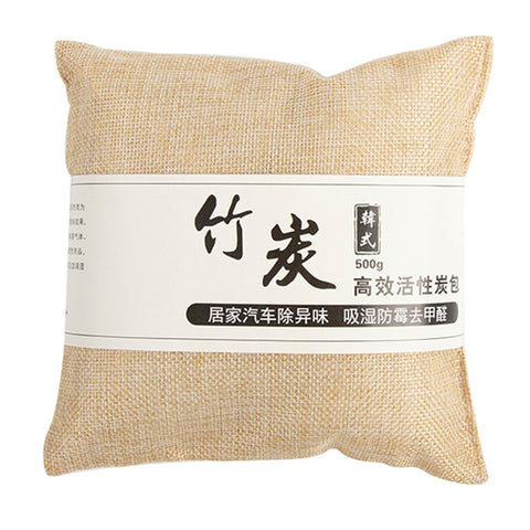 Activated Carbon Bag Car Home Dehumidification Odor Formaldehyde Removal Linen Bamboo Charcoal Bag