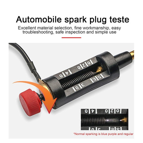 Spark Plug Tester Car Motorcycle Ignition System Small Engine Diagnostic Tool