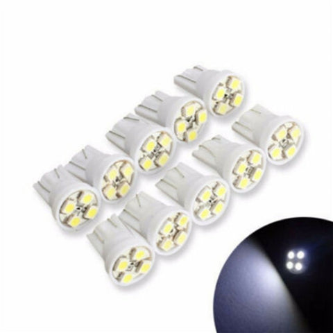 42PCS Car LED Light Kit T10 6000K Xenon White Replacement Bulbs for Interior Exterior