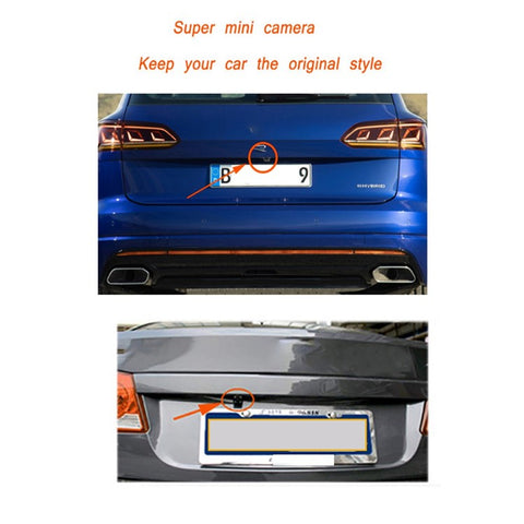 RH-509 5'' LCD Display Monitor 8-LED Rear Camera Car Parking Reverse System Kit