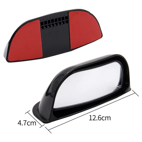 Car Side Wide Angle Blind Spot Mirror Exterior Rearview Mirror for Rear Seat Passengers