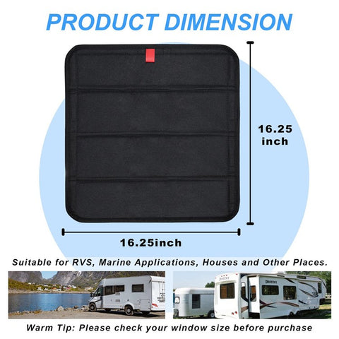 RV Sunroof Sunshade Curtain Privacy Protection Foldable RV Vents Skylight Insulator Cover