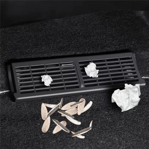 2Pcs / Set For Tesla Model Y Under Seat Air Vent Cover Plastic Air Outlet Grille Protect Cover