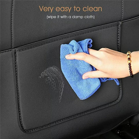 2Pcs For Tesla Model Y  /  3 Highland Seat Back Protector Kick Mat Car Interior Rear Seat Cover