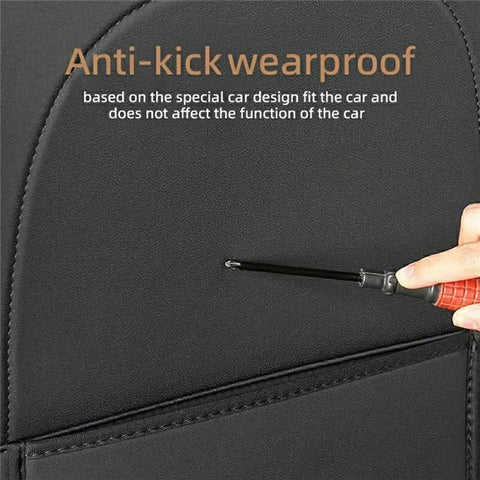 2Pcs For Tesla Model Y  /  3 Highland Seat Back Protector Kick Mat Car Interior Rear Seat Cover