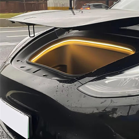 For Tesla Model 3  /  Y 2021 - 2024 Front Trunk LED Light Strip Ambient Lighting Waterproof Decorative Lamp