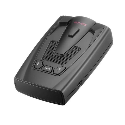 STR-555 Electronic Multi Language Voice Full Frequency Radar Detector Car Speed Alert System