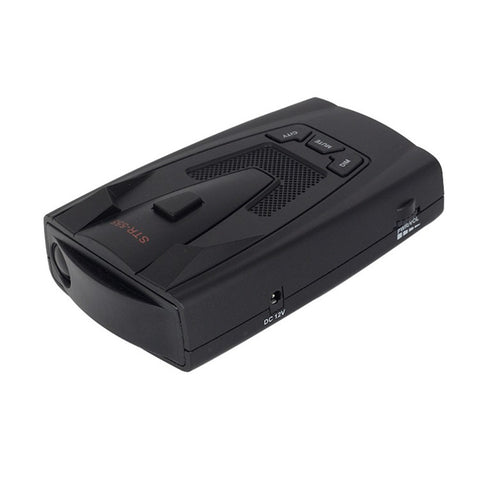 STR-555 Electronic Multi Language Voice Full Frequency Radar Detector Car Speed Alert System