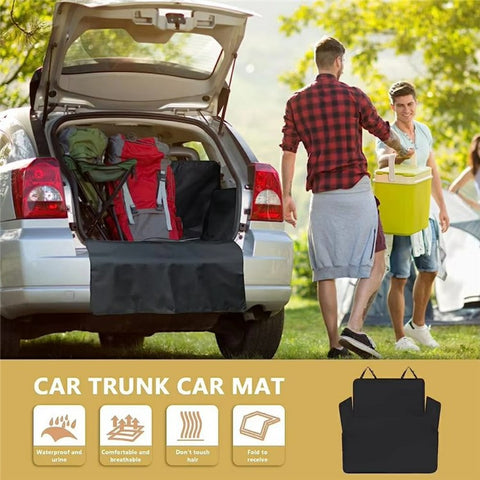 SUV Cargo Liner Trunk Mat Waterproof Anti Dirt Pet Carrier Pad Thick Car Dog Mat For Trunk Protection