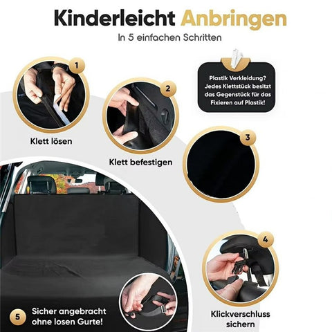 SUV Cargo Liner Trunk Mat Waterproof Anti Dirt Pet Carrier Pad Thick Car Dog Mat For Trunk Protection