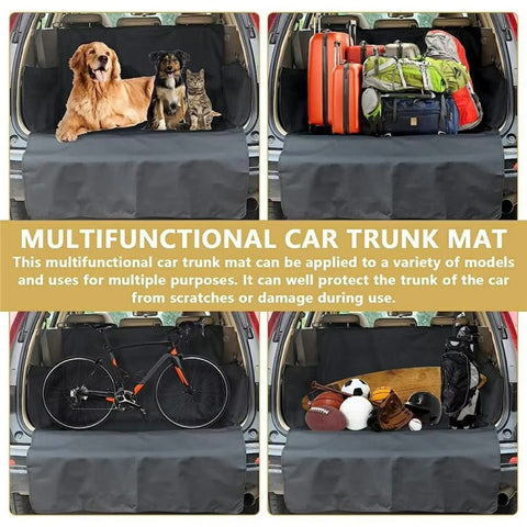 SUV Cargo Liner Trunk Mat Waterproof Anti Dirt Pet Carrier Pad Thick Car Dog Mat For Trunk Protection