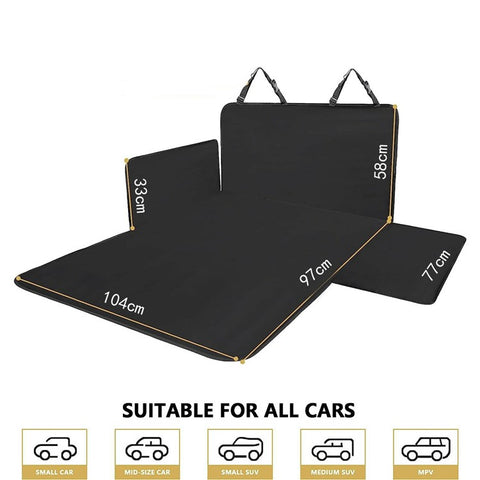 SUV Cargo Liner Trunk Mat Waterproof Anti Dirt Pet Carrier Pad Thick Car Dog Mat For Trunk Protection