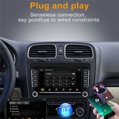 BENWIS Wireless CarPlay Android Auto Adapter Plug and Play Car Upgrade Converter