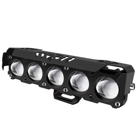 MOFOX 5-LED Motorcycle Auxiliary Light Waterproof Motorbike External Headlight Fog Lamp