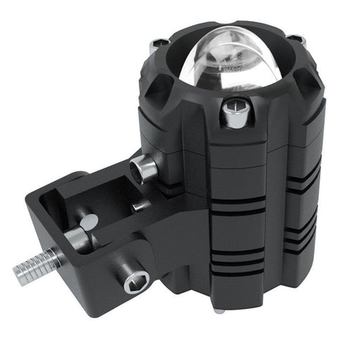 V05 1 Pair Motorcycle LED Fog Lights IP67 Waterproof Aluminum Alloy Housing High Low Beam Spotlight