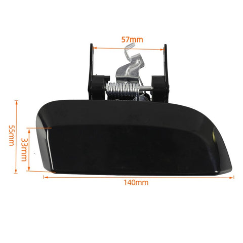 A7571-01 Car Rear-left Outer Door Pull Handle Replacement for Nissan Pathfinder, OE: 82607-ZP50E RL