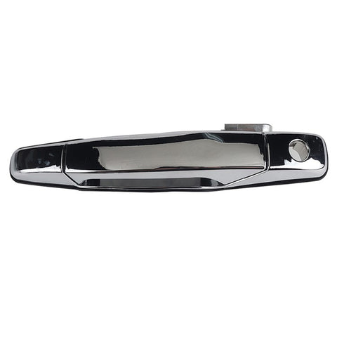 A5050-01 Electroplated Front Driver Left Side Exterior Door Handle Compatible with ESCALADE 2007-2014, SILVERADO 1500 2007-2013 (OE: 22738721)