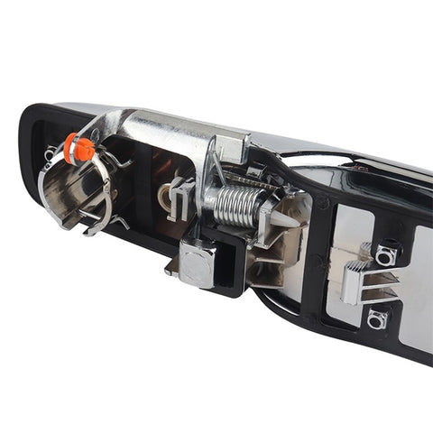 A5050-01 Electroplated Front Driver Left Side Exterior Door Handle Compatible with ESCALADE 2007-2014, SILVERADO 1500 2007-2013 (OE: 22738721)