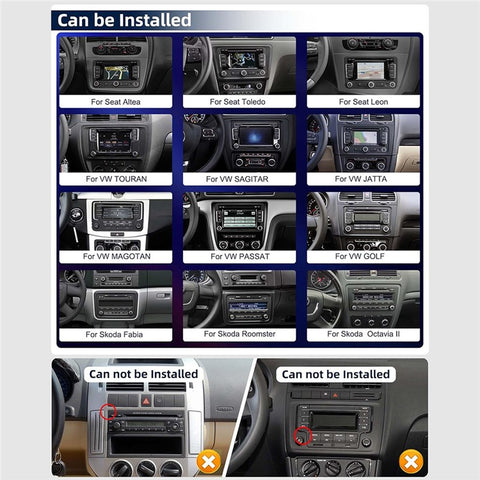 RH5013C 7 Inch Touch Screen Android 13 Car Stereo Radio Android Auto Multimedia Player, 2+32GB
