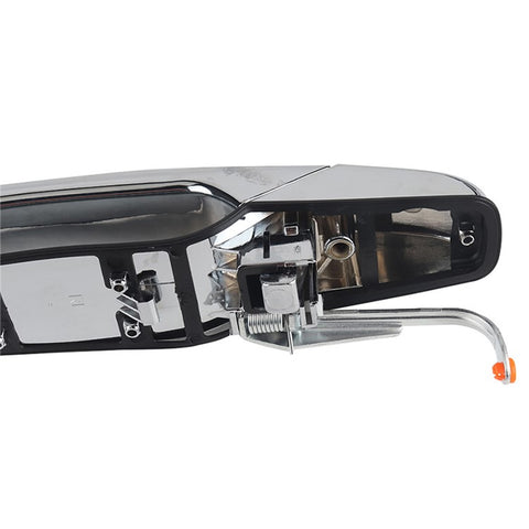 A5050-03 Electroplated Car Door Handle Rear Left Side Exterior Door Handle for ESCALADE 2007-2014, SILVERADO 1500 2007-2013 (OE: 22738725)