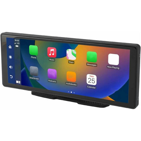 T60 Portable CarPlay Android Auto Screen 11.3 Inch Touchscreen Car Stereo Display with 1080P Rear View Camera and 24H Parking Monitor