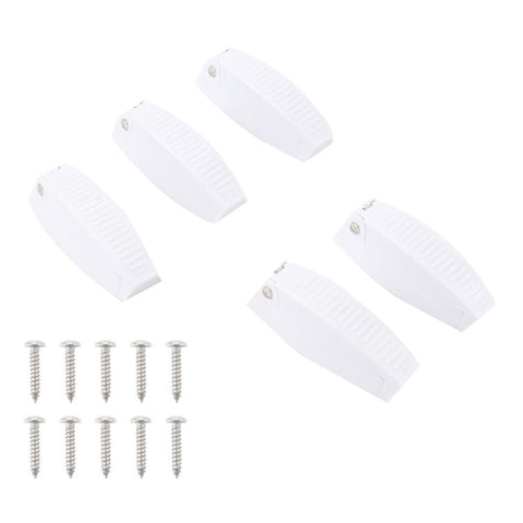 A5945 5PCS RV Trailer Door Holder Camper Door Hook Holder with Screws