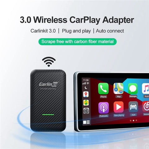 CARLINKIT 3.0 CPC200-U2W Plus Wireless CarPlay Adapter for Wired CarPlay Cars Wireless CarPlay Dongle