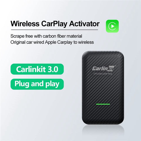 CARLINKIT 3.0 CPC200-U2W Plus Wireless CarPlay Adapter for Wired CarPlay Cars Wireless CarPlay Dongle