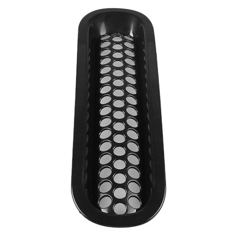 7Pcs For Jeep Wrangler JK 2007-2017 Car Front Grille Grill Mesh Inserts Guards Net