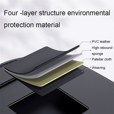 Multifunction Car Back Seat Organizer Bag Automotive Seat Back Organizer for Bottle, Snack, Napkin, Book, Size: L