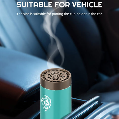 EQUANTU SQ803 Muslim Car Aromatherapy Machine Incense Burner Portable Electric Incenser