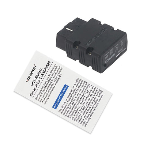 KONNWEI KW902 Bluetooth-compatible 4.0 5.0 ELM327 OBD2 IOS / Android Dual-Mode Car Fault Detector Diagnosis Device