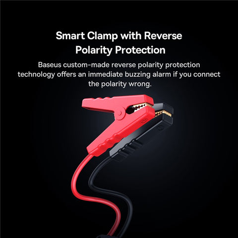 BASEUS Super Energy Pro+ Car Jump Starter 12000mAh with Smart Digital Display