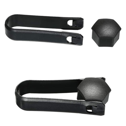 T98 20Pcs Wheel Screw Cap for Tesla Model 3 / X / S Car Nut Bolts Cap Tire Modify Dustproof Rustproof Cover Set